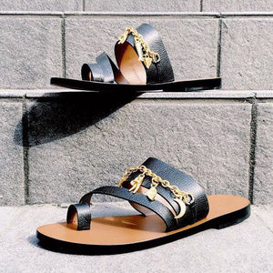 HTF Sandro Paris Charm Sandals